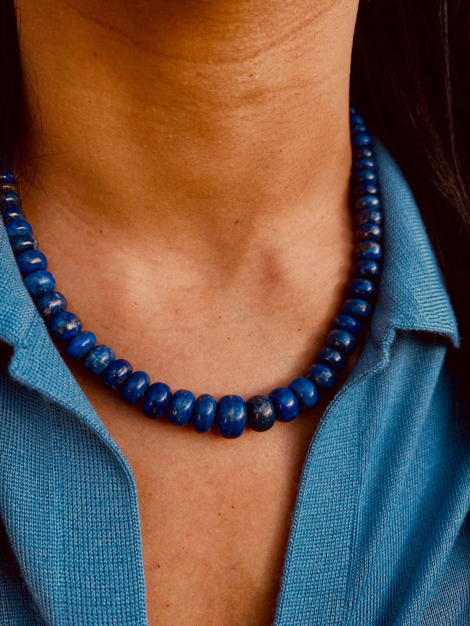 Lapis Lazuli 'Wisdom' necklace – Bon Bon Jewellery Club