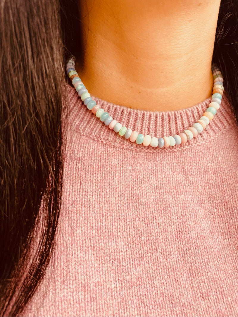 Autumn Candy Opal Necklace