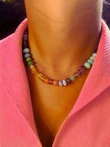 Rainbow 'Love' Necklace - As seen in Vogue