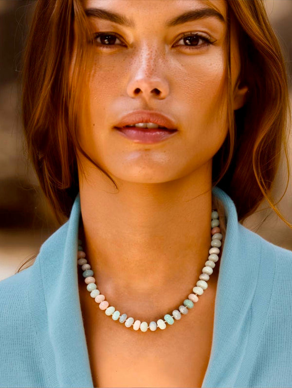 Candy Pastel Opal Necklace
