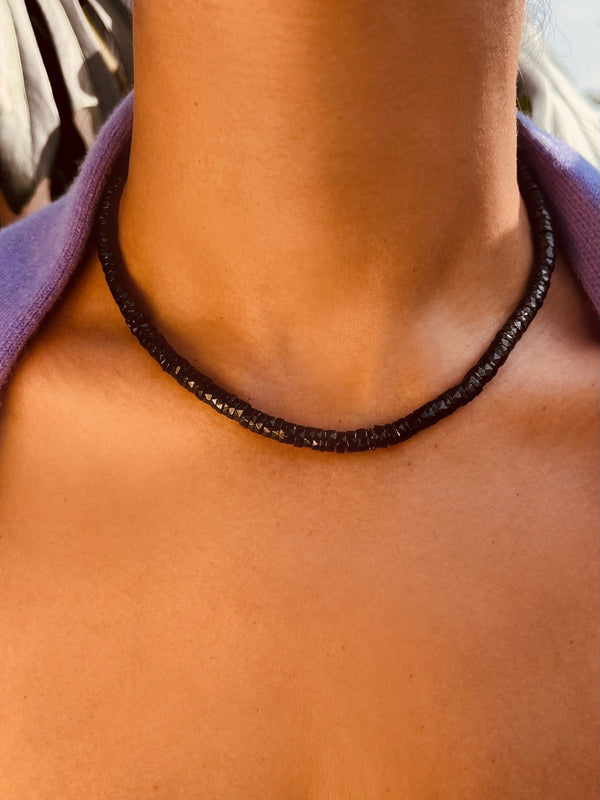 Black Spinel Necklace