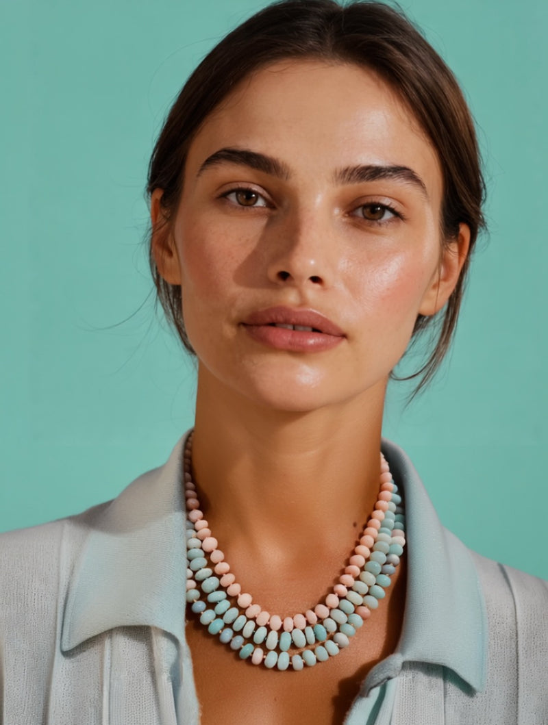 Candy Pastel Opal Necklace