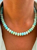 Sea Foam Opal Necklace