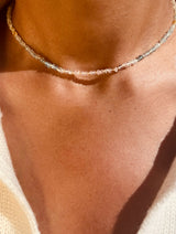 Multi aquamarine Tranquillity Necklace