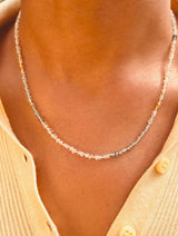 Multi aquamarine Tranquillity Necklace