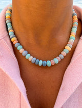 Autumn Candy Opal Necklace