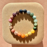 Mosaic Rainbow Bauble Gemstone Bracelet