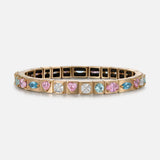 Pink & Turquoise Stacking Bracelet