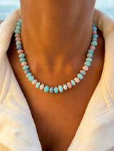 Candy Pastel Opal Beaded Necklace