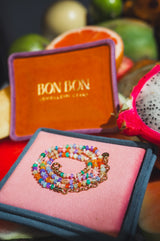 Kaleidoscope Fire Opal Necklace