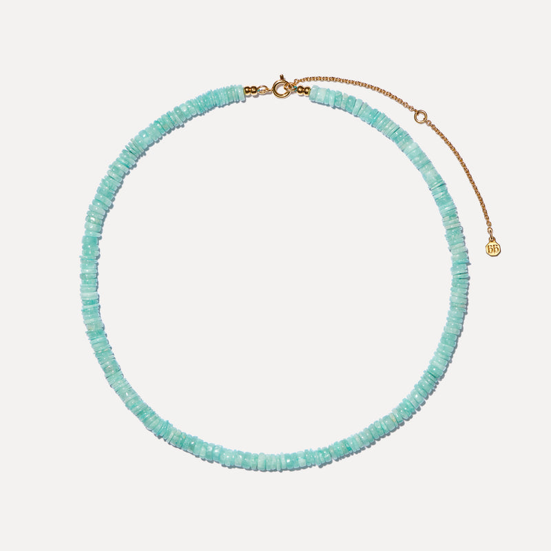 Amazonite Heishi Necklace