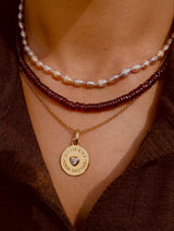 Garnet ‘Courage’ Necklace