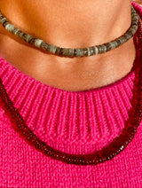 Garnet ‘Courage’ Necklace