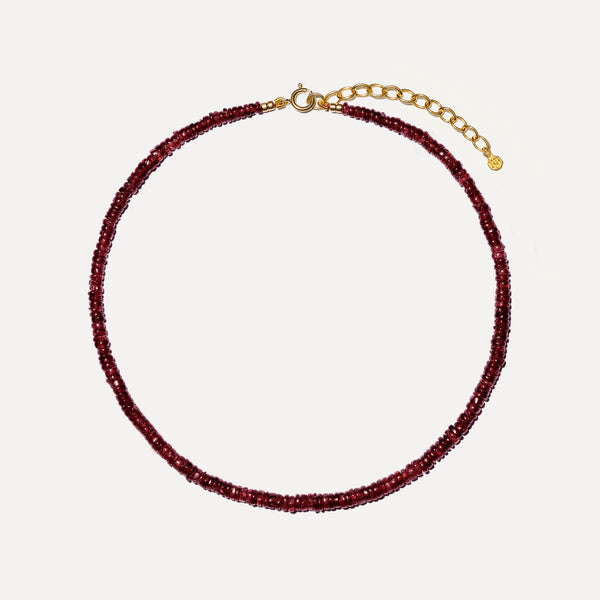 Garnet ‘Courage’ Necklace