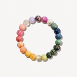 Mosaic Rainbow Bauble Gemstone Bracelet
