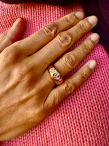 Triple Heart Ring