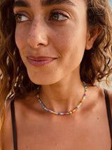 Kaleidoscope Fire Opal Necklace