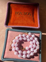 Sweet Jade and Pearl Necklace