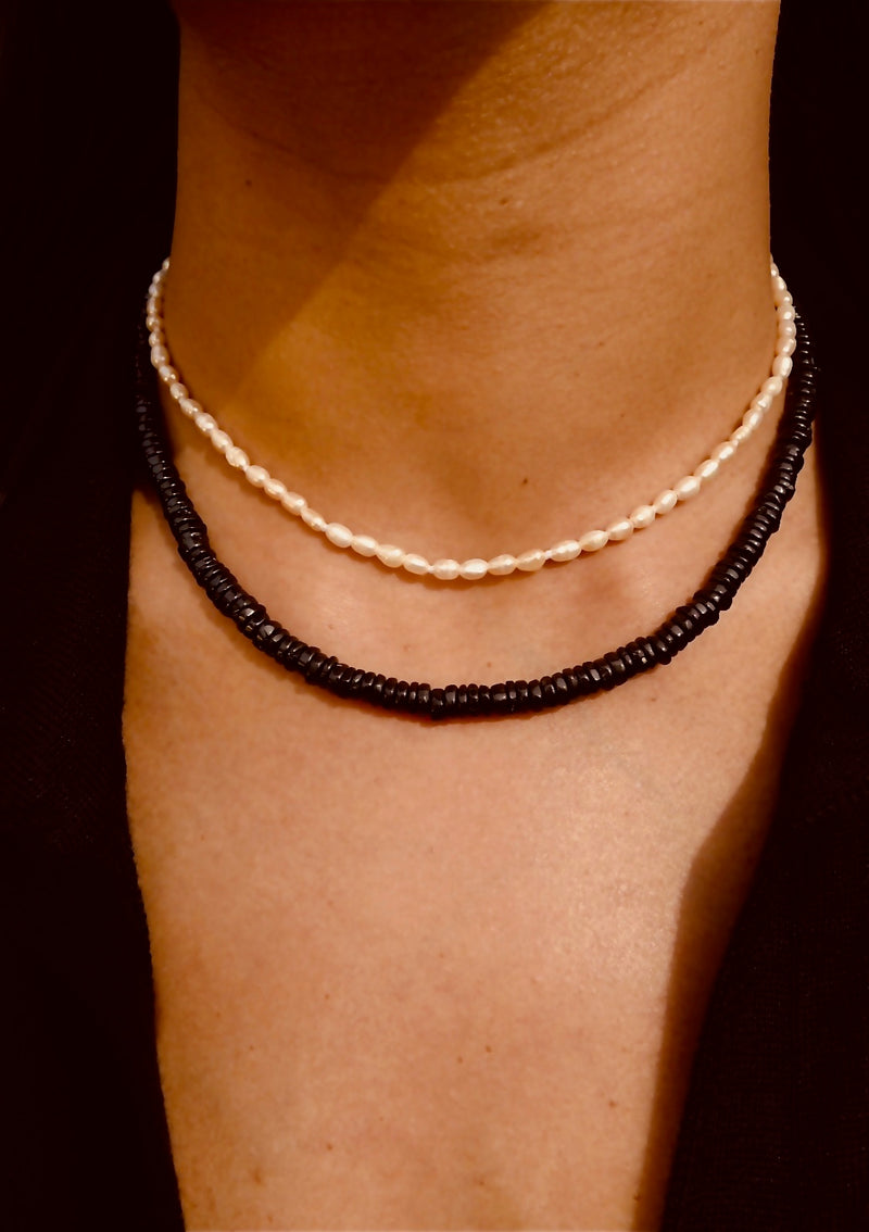 Black Spinel Necklace