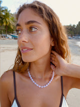 Sweet Jade and Pearl Necklace