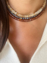 Labradorite ‘Positivity’ Heishi Necklace