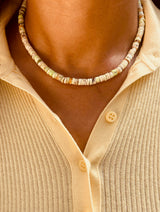 Lemon Chrysoprase 'Peace' Necklace