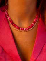 Malibu Pink Opal Necklace