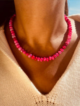Malibu Pink Opal Necklace