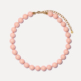 Peach Shell Pearl Necklace