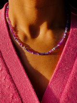 Purple Neon Fire Opal