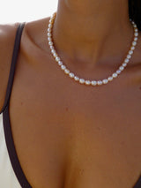 Soft Ombre Pearl Necklace