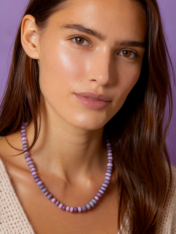 Orchid Opal Necklace