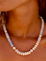Pastel and Pearl Necklace