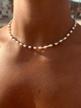Pearl and Gemstone Necklace