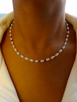 Pearl and Gemstone Necklace
