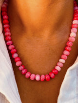 Malibu Pink Opal Necklace