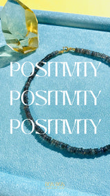 Labradorite ‘Positivity’ Heishi Necklace