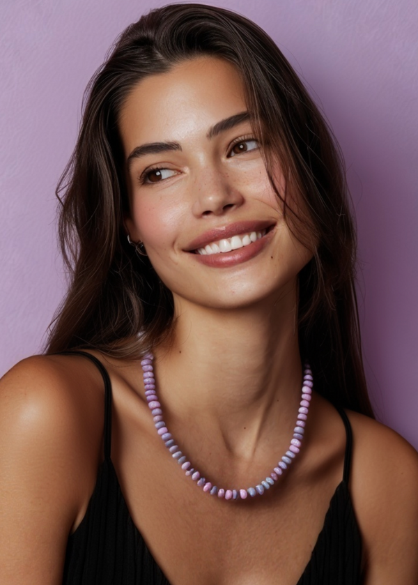 Orchid Opal Necklace