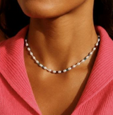 Pearl and Gemstone Necklace