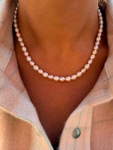 Soft Ombre Pearl Necklace