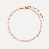 Marshmallow Pink Opal Necklace