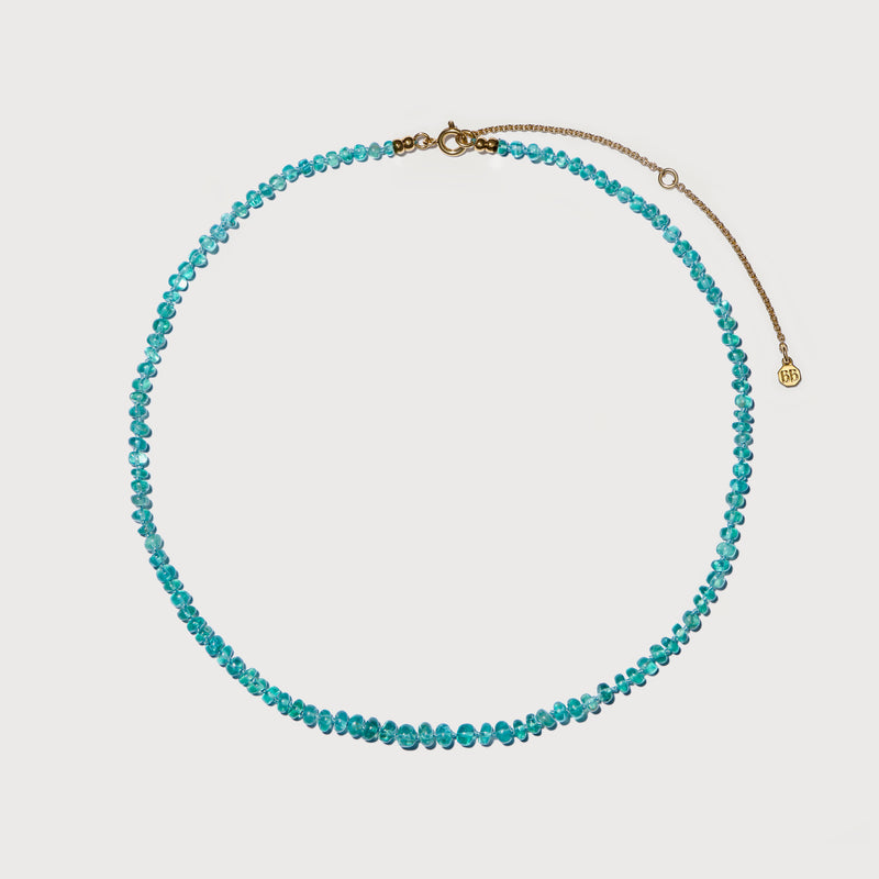 Tropical Blue Apatite 'Manifestation' Necklace