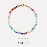 Rainbow 'Love' Necklace - As seen in Vogue