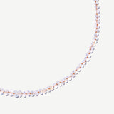 Rainbow Moonstone 'New Beginnings Necklace' with Bronze Thread